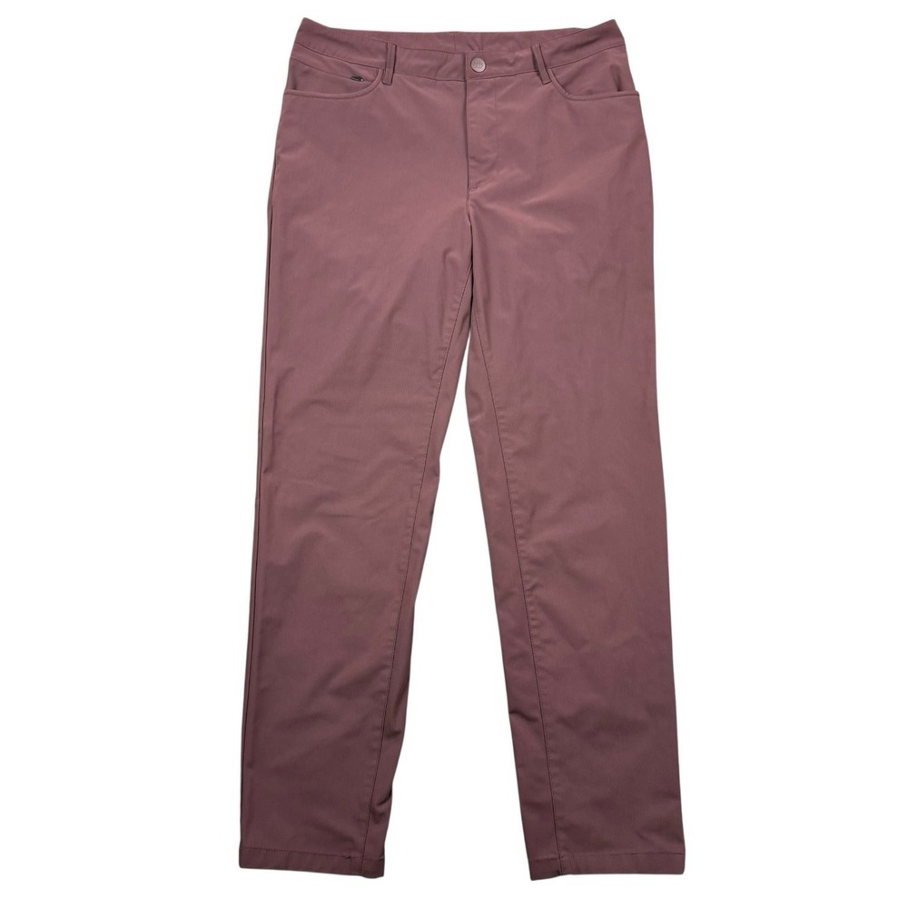 All In Motion Pants Men 34x30 Red Flexible Performance Golf Stretch‎ Athletic